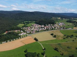 Blick auf Perlhütte