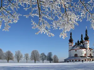 Die bekannte Kappl-Kirche (5 km entfernt)