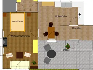 Hesselstudio - Grundriss