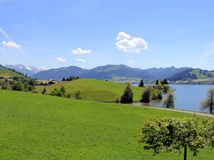 Aussicht von Balkon Ferienwohung