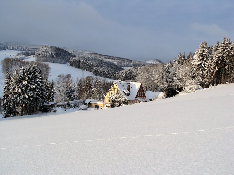 Haus Sonnenberg im Winter