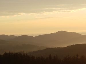 Sonnenuntergang auf dem Kahler Asten