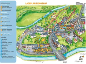 Lageplan Ferienhof Nengshof in Wißmannsdorf Lageplan Ferienhof Nengshof in Wißmannsdorf