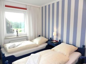 Schlafzimmer in der Ferienwohnung Jessen´s Wattblick in Wittdün auf Amrum