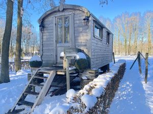 Außenseite Ferienhaus [Winter]