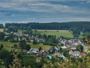 Blick auf Züsch