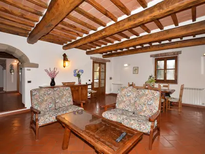 Ein typisches Wohnzimmer in einem der Appartements