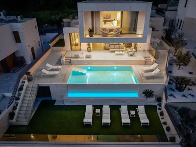 Villa mit Meerblick und Wellness, Dreams Of Dalmatia I