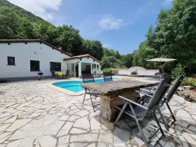 Pool des Ferienhauses