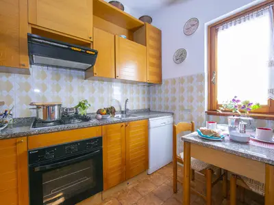 Küche und Essbereich