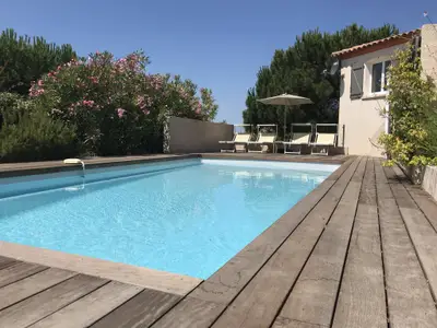 Pool des Ferienhauses