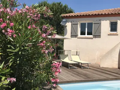 Pool des Ferienhauses