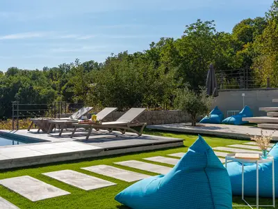 Die Villa Depollo bietet Platz für 12 Personen und ist auf 3 Ebenen verteilt