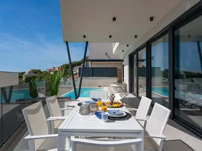 Esstisch im Freien für 6 Personen