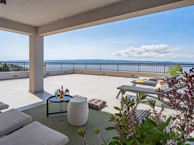 Dachterrasse mit Loungebereich