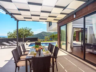 Villa Bruna is a newly built and very modern property that offers comfortable accommodation for 6+2 people
