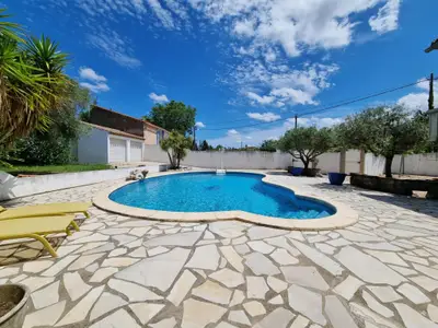 Pool des Ferienhauses