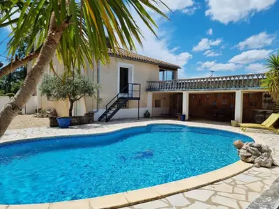 Pool des Ferienhauses