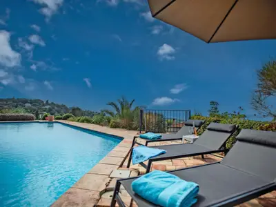 Pool des Ferienhauses