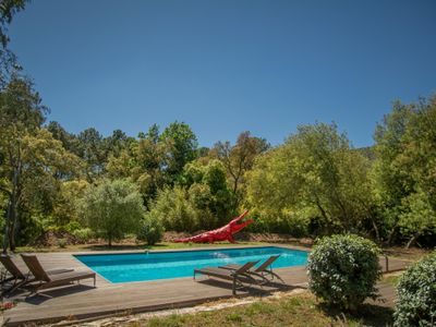 Schwimmbad des Ferienhauses