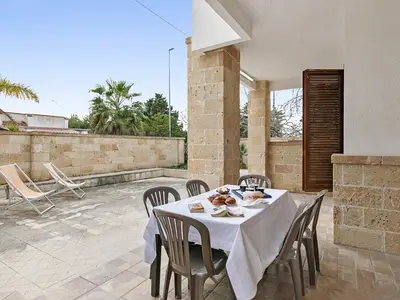 Essbereich im Freien