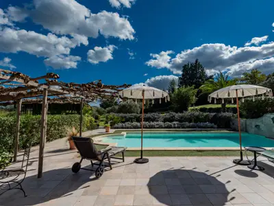 Pool des Ferienhauses