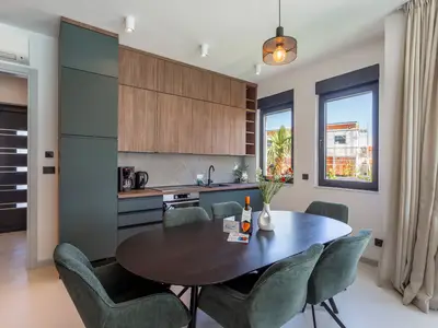 Küche und Essbereich