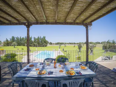 Essbereich im Freien