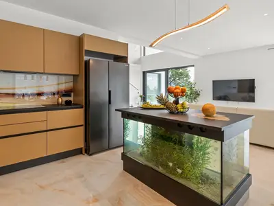 Fully equipped kitchen of Villa Gabi