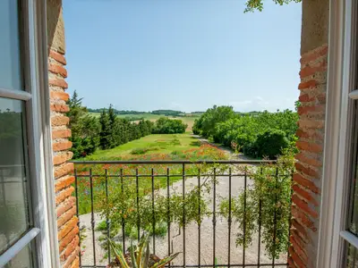 Aussicht vom Ferienhaus [Sommer]