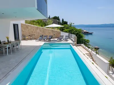 Luxurious Villa Nina is a new and modern property with stunning sea views
