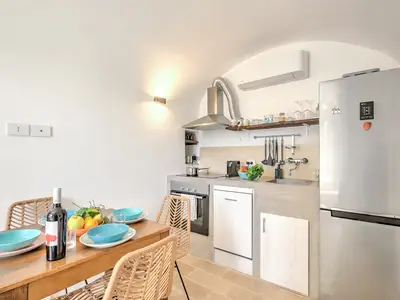 Küche und Essbereich