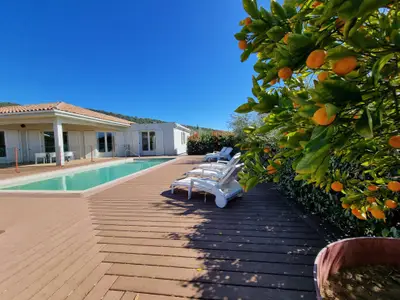 Pool des Ferienhauses