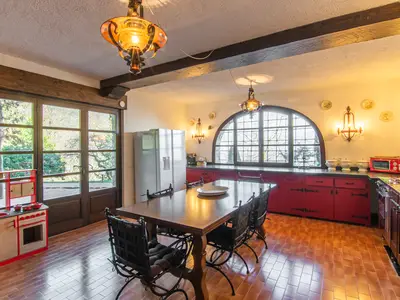 Küche und Essbereich