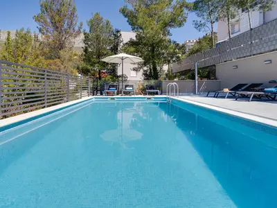 Privates und beheiztes Schwimmbad 8m x 4m