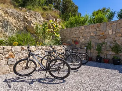 Bicycles exclusively for your use—perfect for quick trips to the store or exploring the surroundings