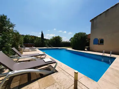 Pool des Ferienhauses