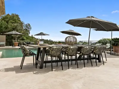 Pool des Ferienhauses