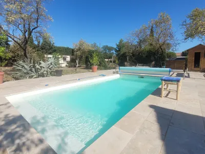 Pool des Ferienhauses