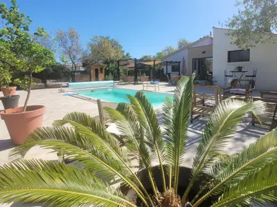 Pool des Ferienhauses