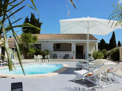 Pool des Ferienhauses