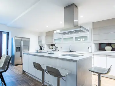 Modern kitchen of Villa LV