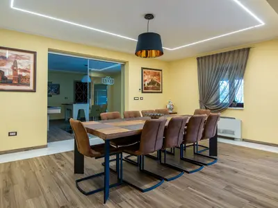 Dining area of Villa LV