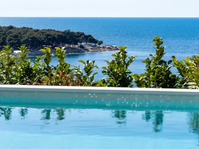 Diese neu erbaute Villa Dolac liegt in einer ruhigen Gegend in der Nähe von Primošten und wartet darauf, dass Sie und Ihre Familie sich entspannen