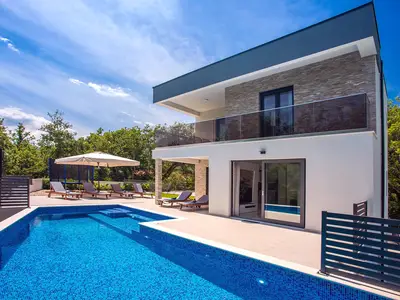 Moderne Villa Zora- 30m2 beheizter Pool,Garten mit Grillbereich