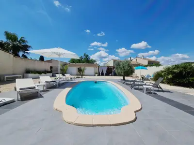 Pool des Ferienhauses