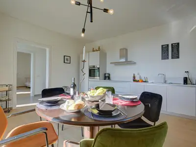 Küche und Essbereich