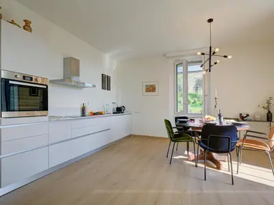 Küche und Essbereich