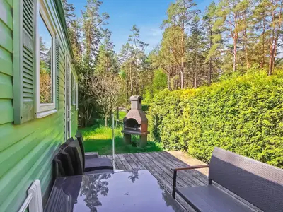 outside