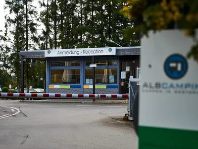 Anmeldung beim Campingplatz